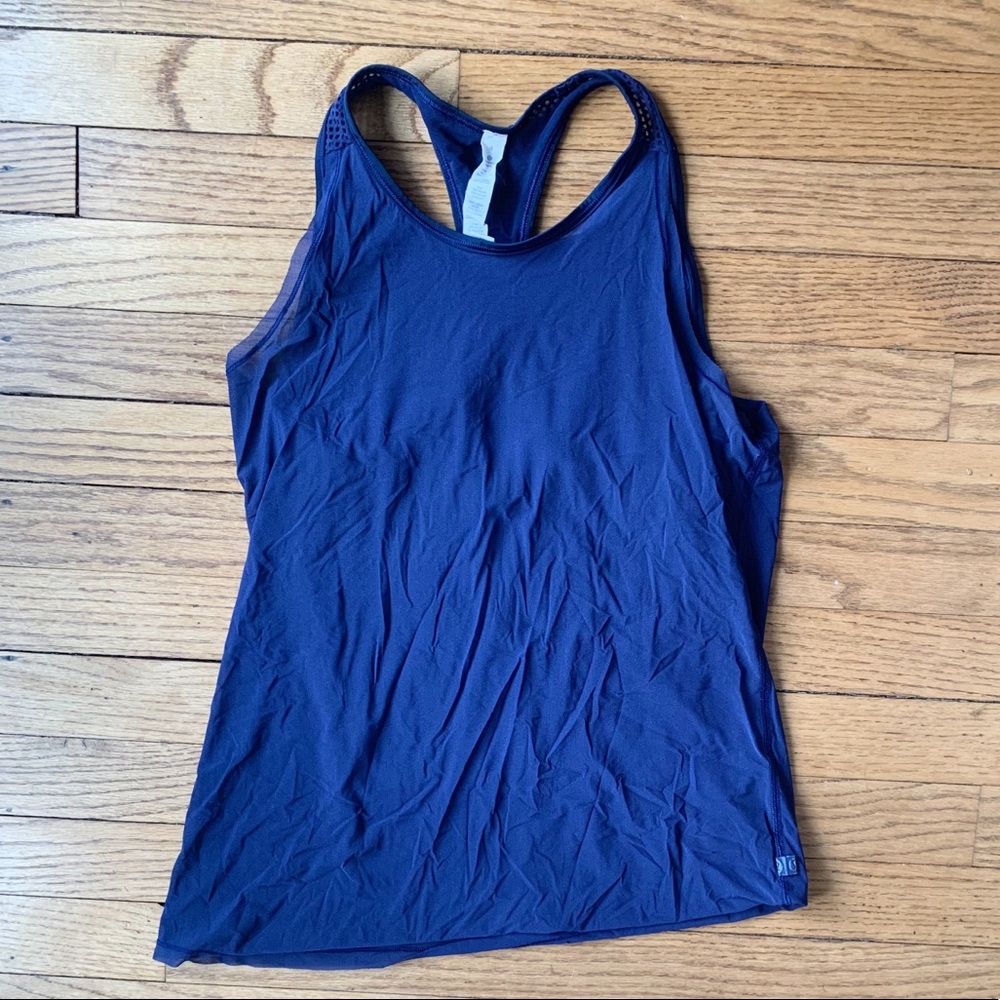 lululemon navy tank